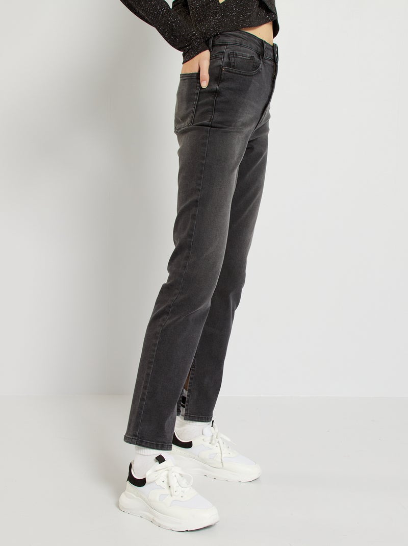 Jean bootcut gris foncé - Kiabi