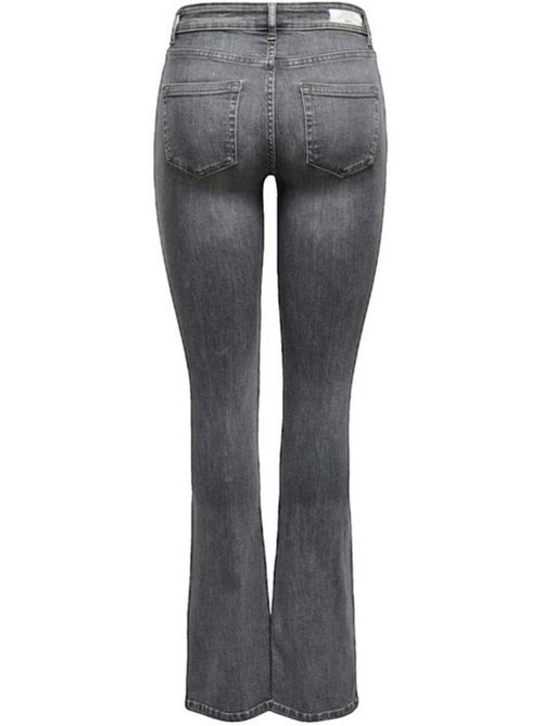 Jean bootcut ONLBLUSH LIFE MID FLARED coton Only - Kiabi