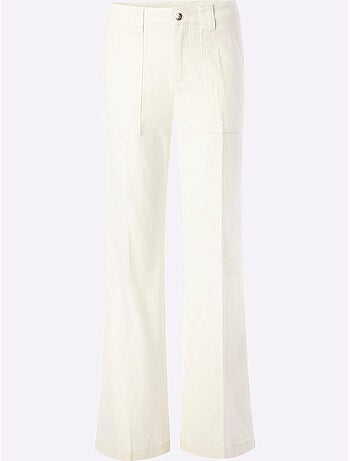 Jean bootcut poches plaquées devant - taille standard - helline