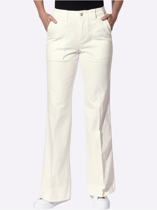 Jean Bootcut Poches Plaquées Devant - Taille Standard - Helline - Kiabi