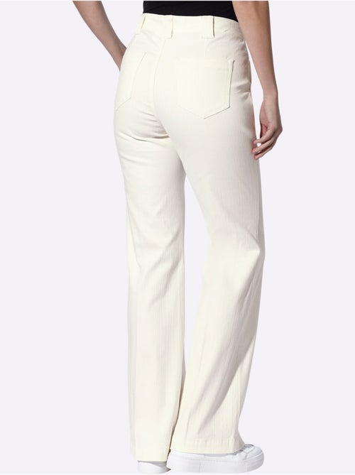 Jean Bootcut Poches Plaquées Devant - Taille Standard - Helline - Kiabi
