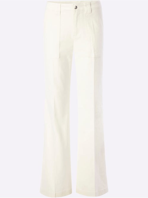Jean Bootcut Poches Plaquées Devant - Taille Standard - Helline - Kiabi