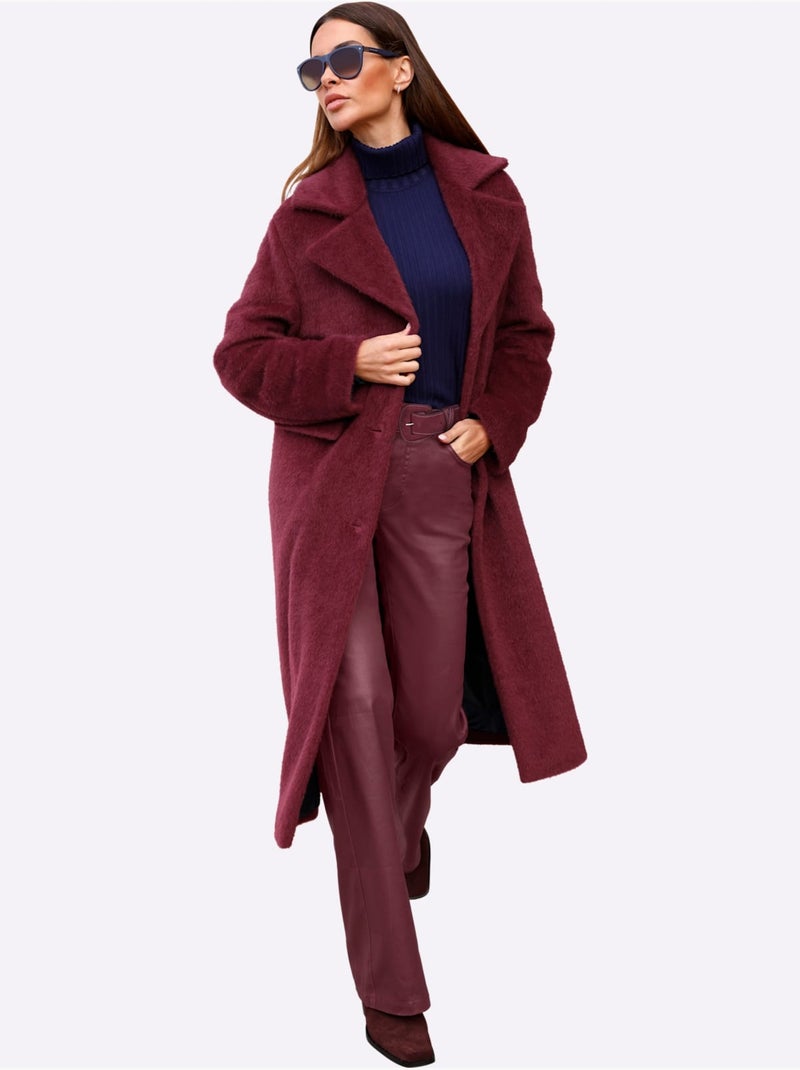 Jean bootcut revêtement brillant - taille standard - helline Bordeaux - Kiabi