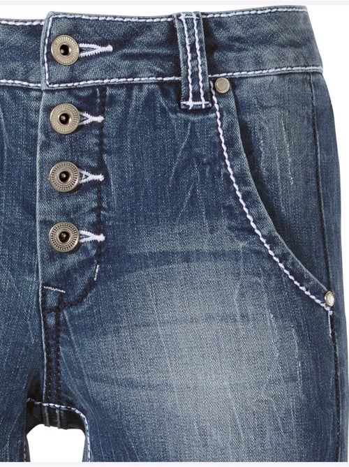 Jean Boyfriend - Taille Courte - Helline - Kiabi