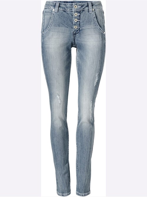 Jean Boyfriend - Taille Courte - Helline - Kiabi