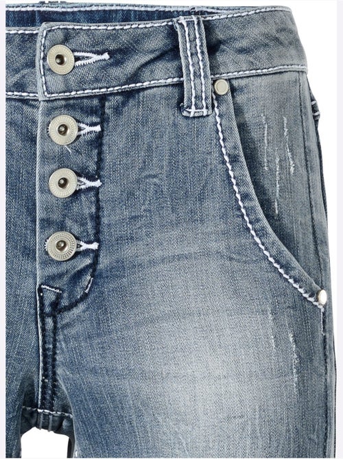 Jean Boyfriend - Taille Standard - Helline - Kiabi