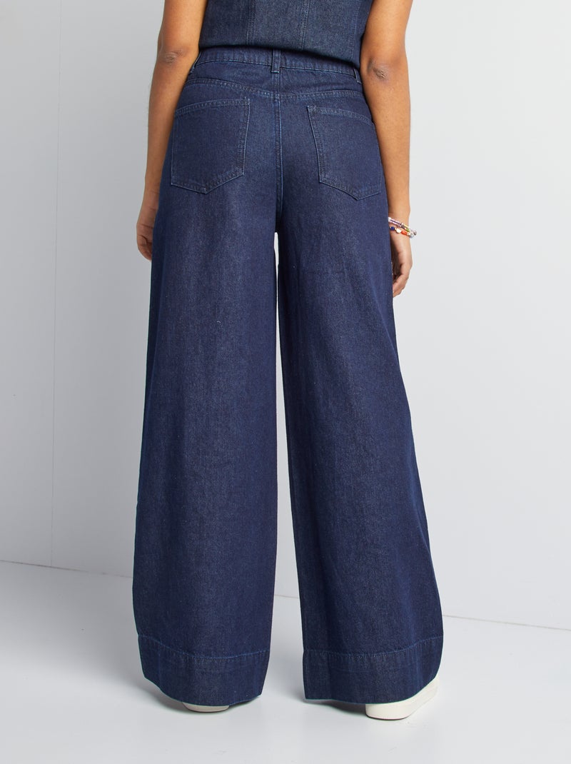 Jean brut wide leg Denim - Kiabi