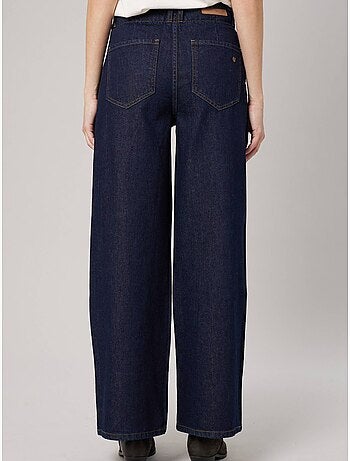 Jean brut wide leg femme 'deeluxe'