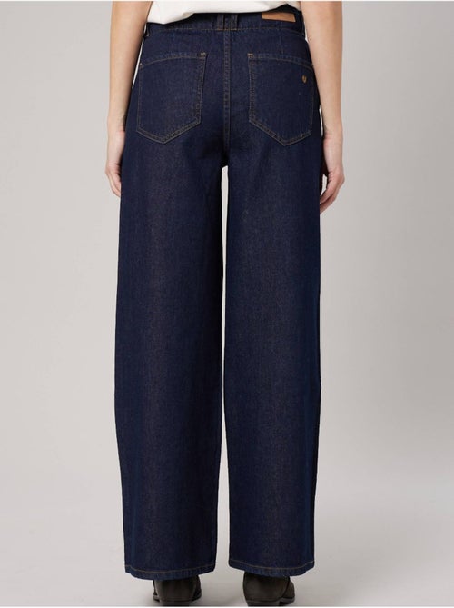 Jean brut wide leg femme 'deeluxe' - Kiabi
