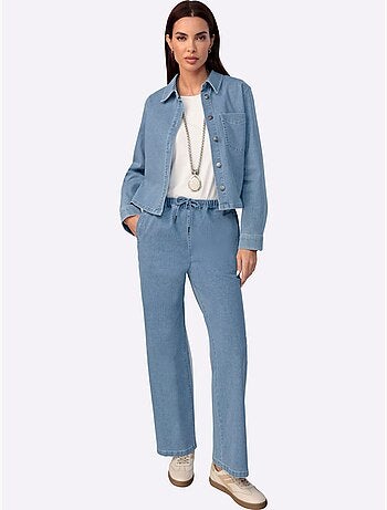 Jean Ceinture élastique - Taille Standard - Helline