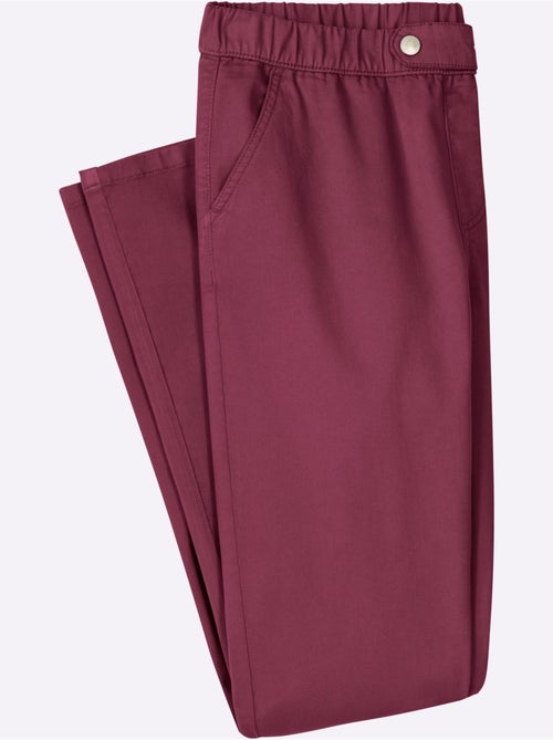 Jean ceinture élastique confortable - taille courte - moda vilona - Kiabi Jean ceinture élastique confortable - taille courte - moda vilona - Kiabi
