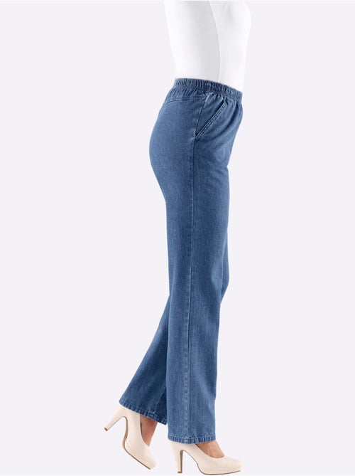 Jean Ceinture élastique Confortable - Taille Courte - Witt - Kiabi Jean Ceinture élastique Confortable - Taille Courte - Witt - Kiabi