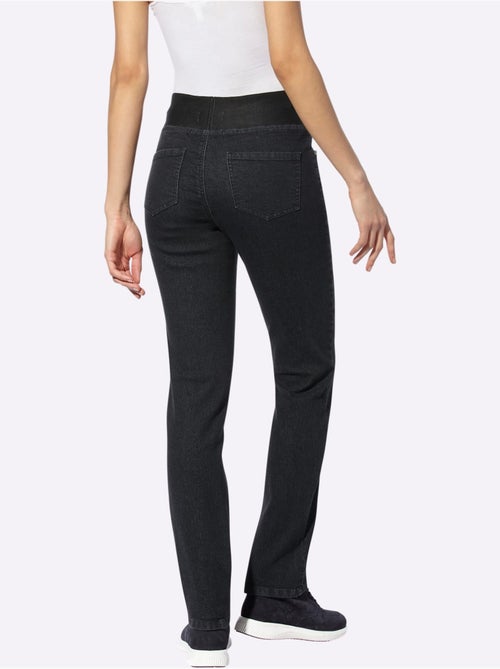 Jean Ceinture élastique Confortable - Taille Standard - Helline - Kiabi Jean Ceinture élastique Confortable - Taille Standard - Helline - Kiabi