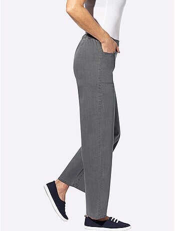 Jean ceinture élastique confortable - taille standard - moda vilona