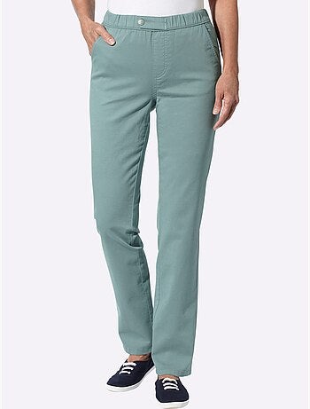 Jean ceinture élastique confortable - taille standard - moda vilona