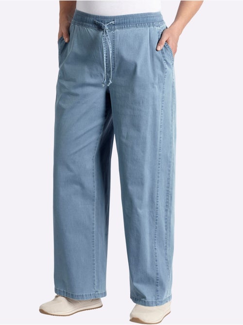 Jean Ceinture élastique Confortable - Taille Standard - Sheego - Kiabi Jean Ceinture élastique Confortable - Taille Standard - Sheego - Kiabi