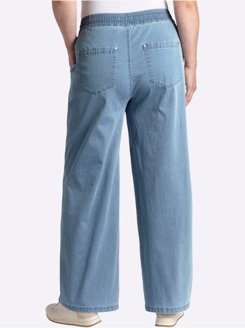 Jean Ceinture élastique Confortable - Taille Standard - Sheego - Kiabi Jean Ceinture élastique Confortable - Taille Standard - Sheego - Kiabi