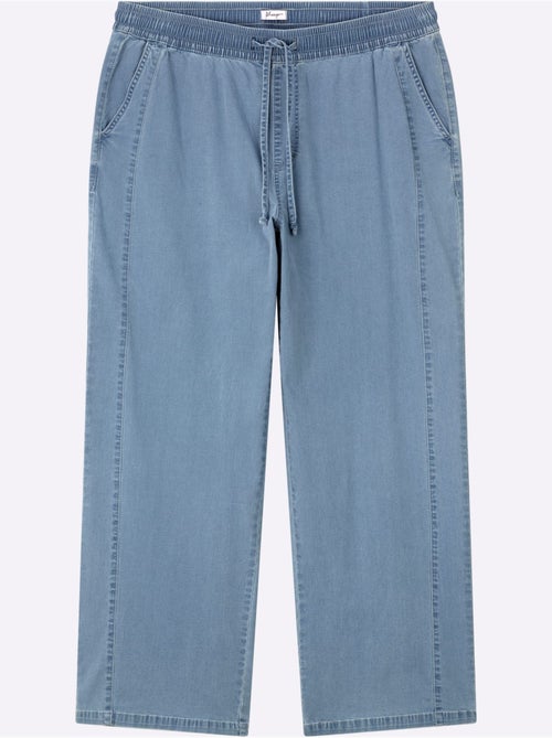 Jean Ceinture élastique Confortable - Taille Standard - Sheego - Kiabi Jean Ceinture élastique Confortable - Taille Standard - Sheego - Kiabi