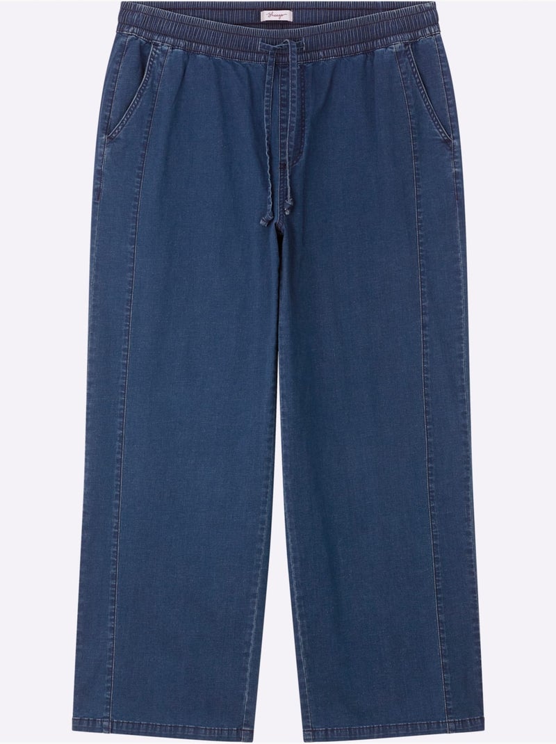 Jean Ceinture élastique Confortable - Taille Standard - Sheego Bleu jean - Kiabi