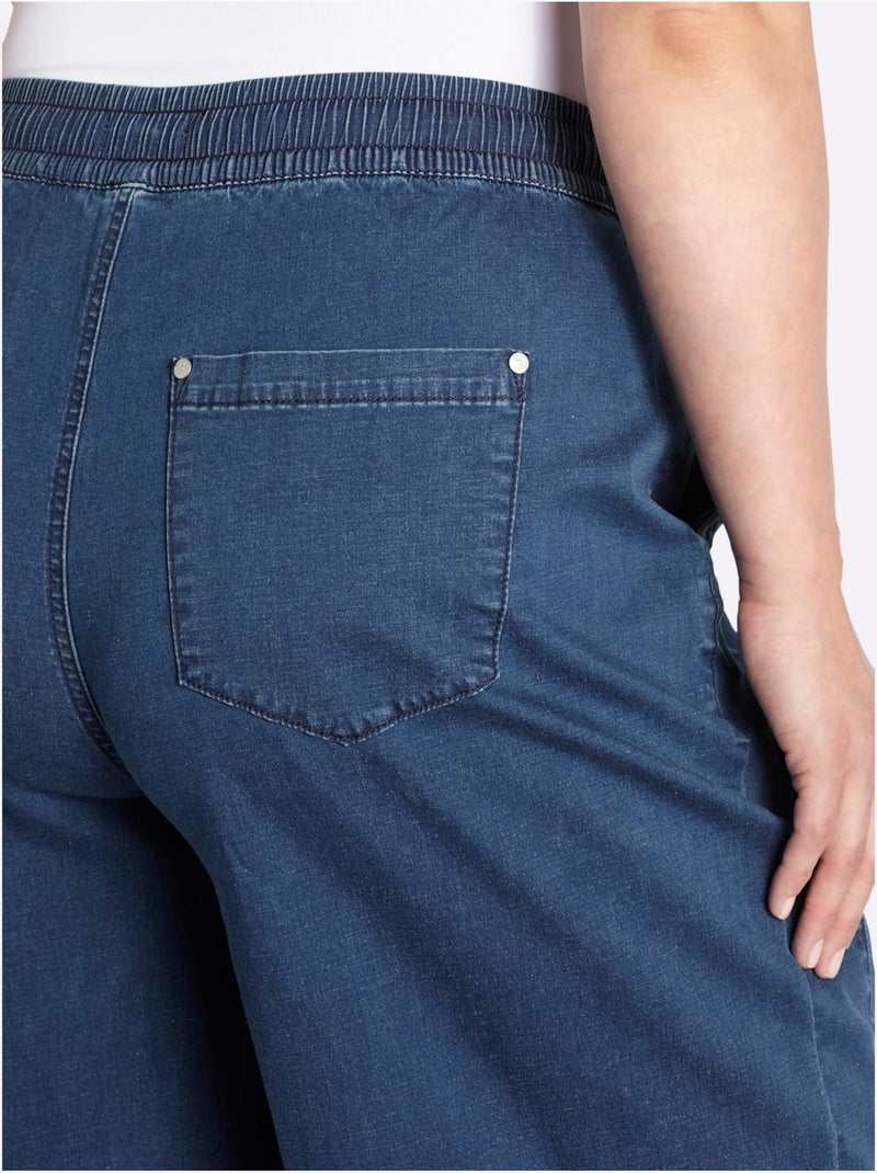 Jean Ceinture élastique Confortable - Taille Standard - Sheego Bleu jean - Kiabi