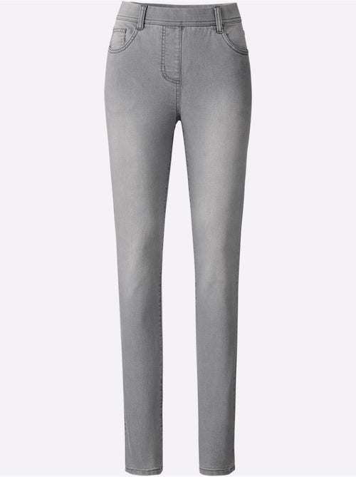 Jean Ceinture élastique Pour Plus De Confort - Taille Standard - Helline - Kiabi