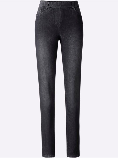 Jean Ceinture élastique Pour Plus De Confort - Taille Standard - Helline - Kiabi