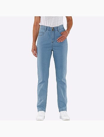 Jean Ceinture Haute - Taille Courte - Moda Vilona