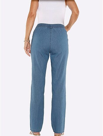 Jean Ceinture Smockée - Taille Standard - Moda Vilona
