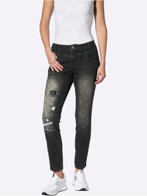 Jean coton extensible confortable - taille standard - helline - Kiabi