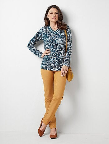 Jean couleur MORPHOSTYLE tissu stretch