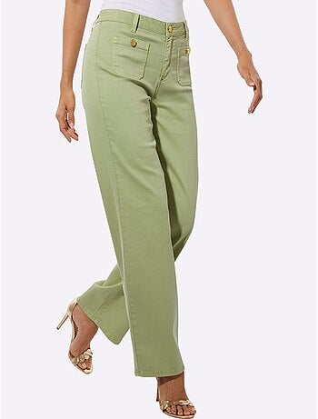 Jean Coupe 4 Poches - Taille Standard - Helline