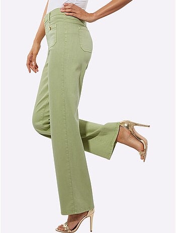 Jean Coupe 4 Poches - Taille Standard - Helline