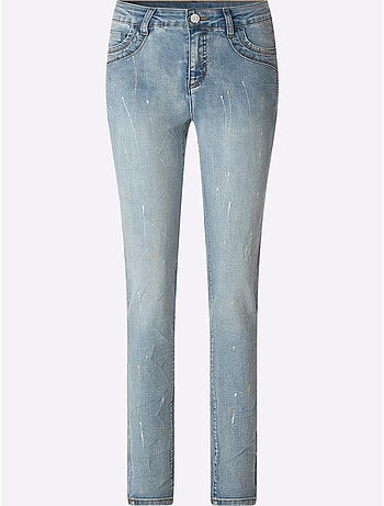 Jean coupe 5 poches moderne - taille standard - helline