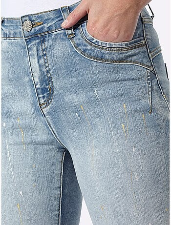 Jean coupe 5 poches moderne - taille standard - helline