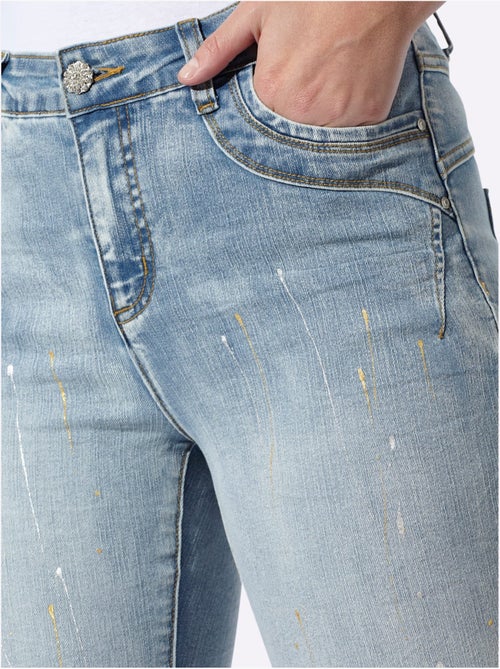 Jean coupe 5 poches moderne - taille standard - helline - Kiabi