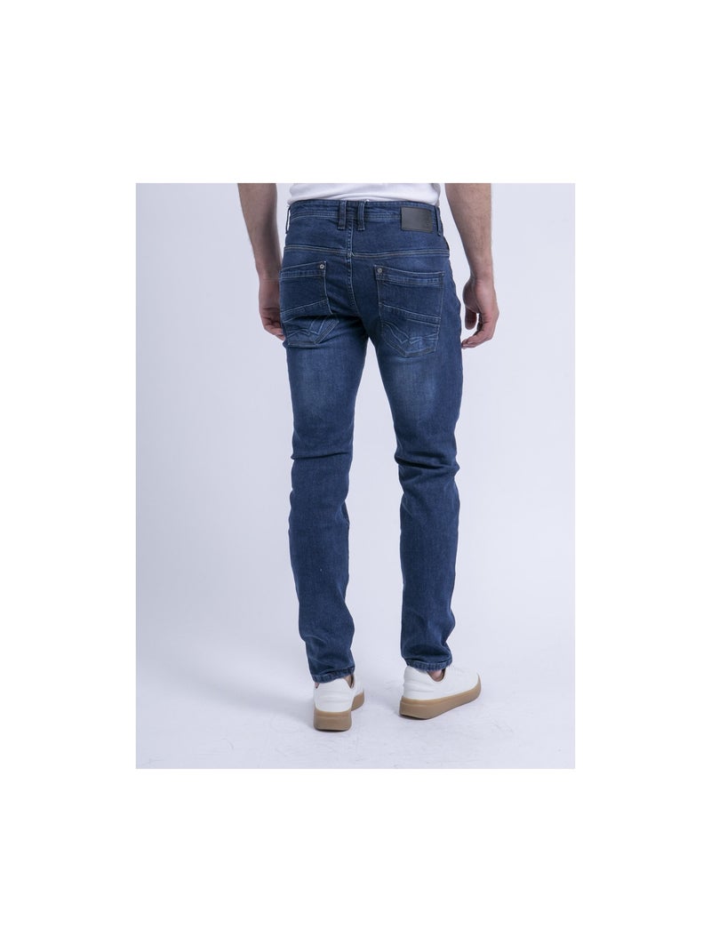 Jean coupe ajustée SANDOR Bleu - Kiabi