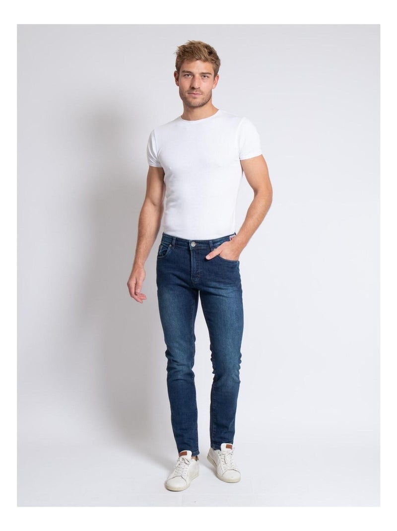 Jean coupe ajustée SANKT Bleu - Kiabi