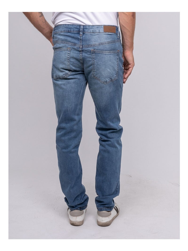 Jean coupe ajustée SIANO Bleu - Kiabi