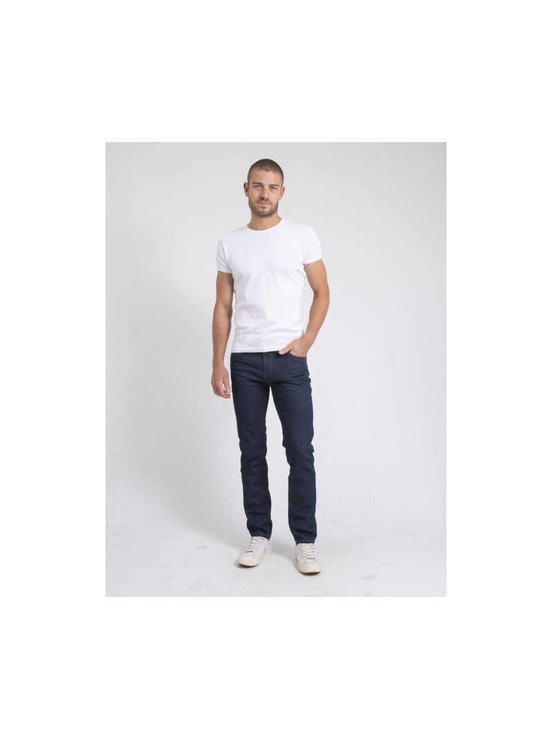 Jean coupe ajustée SUTTON Bleu - Kiabi