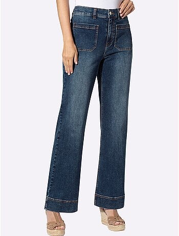 Jean Coupe Bootcut Décontractée - Taille Standard - Helline