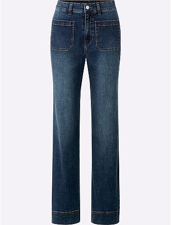 Jean Coupe Bootcut Décontractée - Taille Standard - Helline