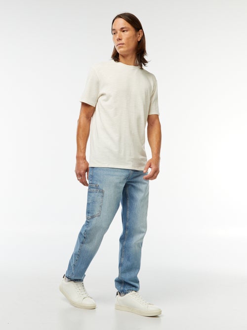 Jean coupe droite - regular fit à 5 poches - Kiabi