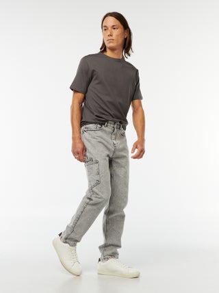 Jean coupe droite - regular fit à 5 poches