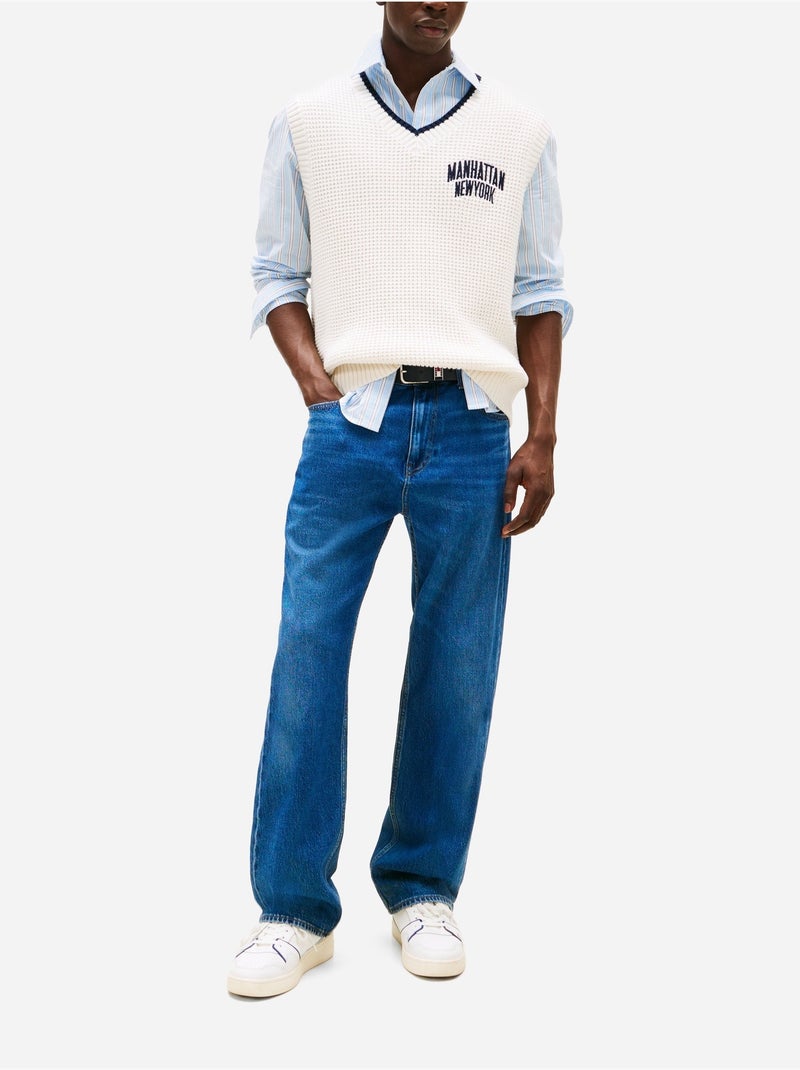 Jean coupe droite - Tommy jeans Bleu foncé - Kiabi