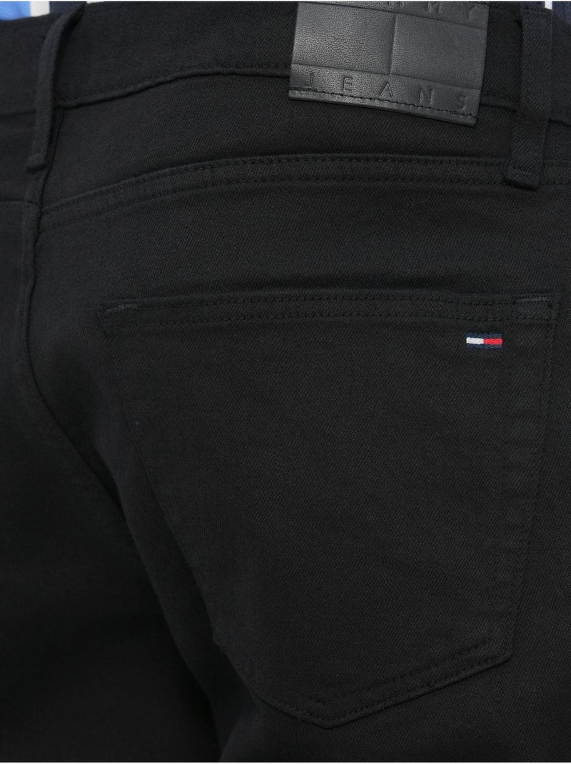Jean coupe droite - Tommy jeans Noir - Kiabi