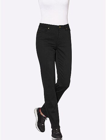 Jean coupe droite avec taille ajustable et poches pratiques - Taille extra courte - Witt