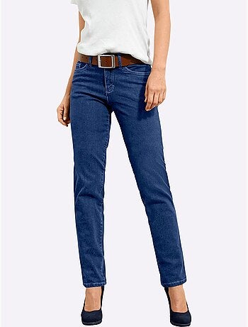 Jean coupe droite avec taille ajustable et poches pratiques - Taille extra courte - Witt