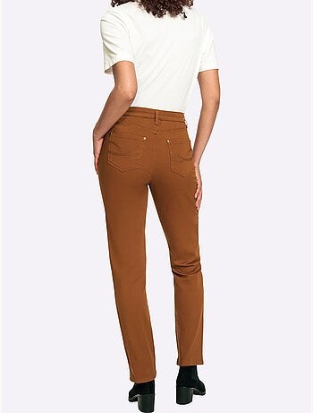 Jean coupe droite avec taille ajustable et poches pratiques - Taille extra courte - Witt