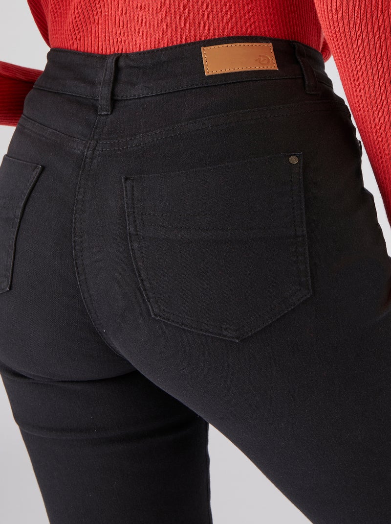 Jean coupe droite Perfect Fit by Damart - Damart Noir - Kiabi