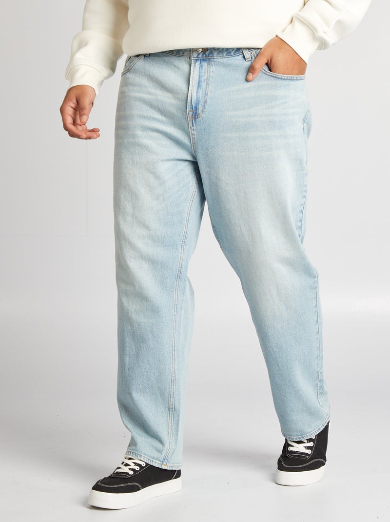 Jean coupe droite / regular fit 5 poches Bleu - Kiabi